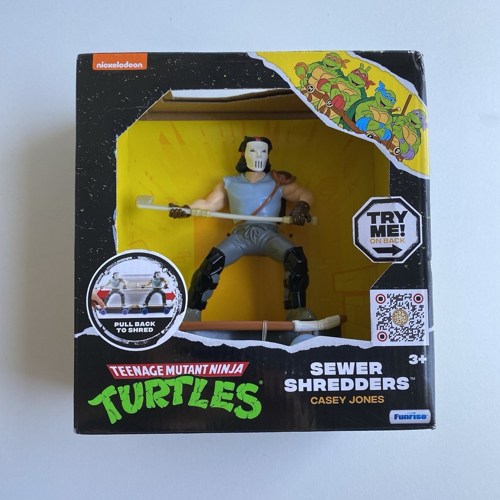 Teenage Mutant Ninja Turtles Sewer Shredders Casey Jones Brand New TMNT